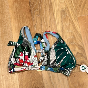 Christian Lacroix swiminista large bikini top new with tags